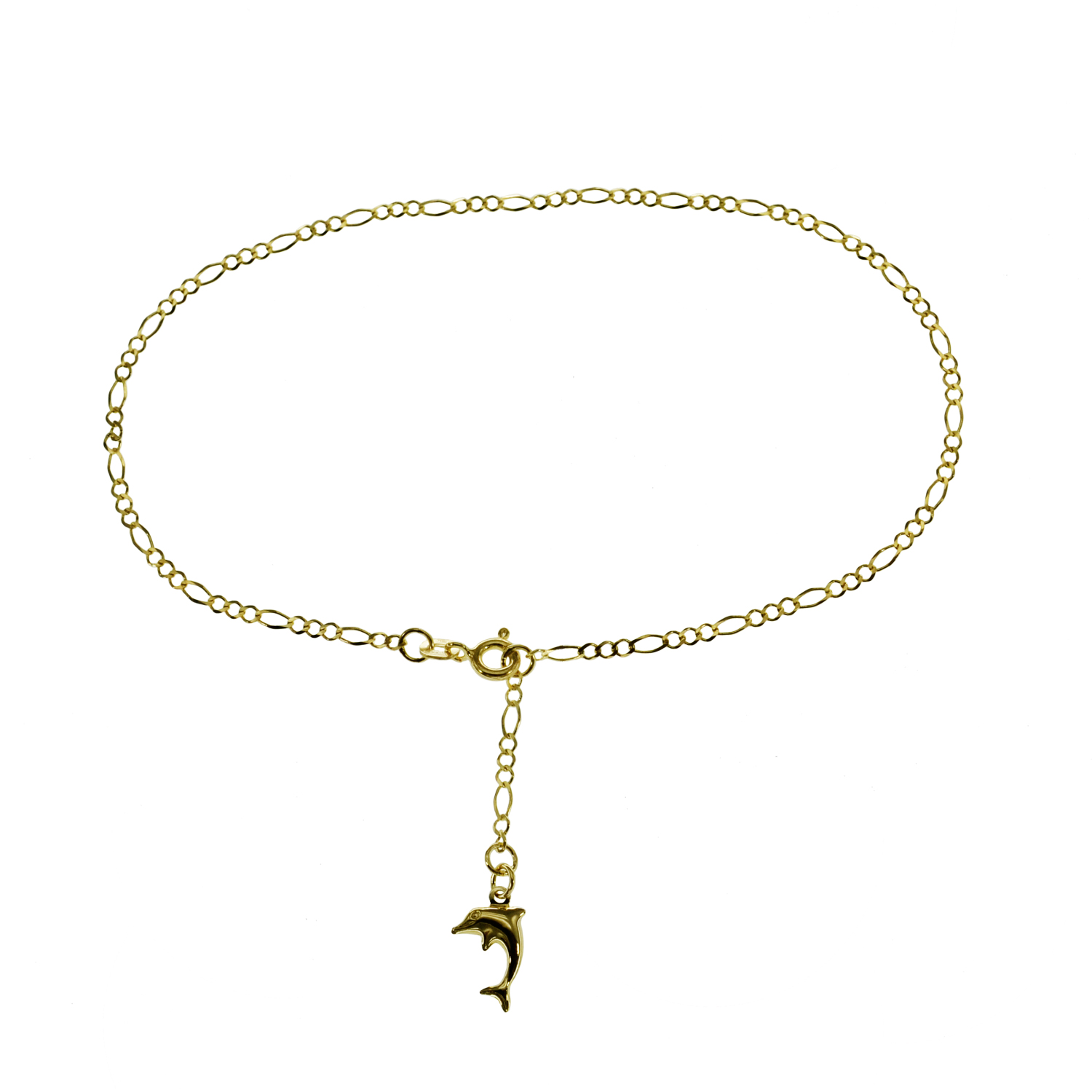 453-010-20-25-Fusskettchen-Delfin-Fugarokette-diamantiert-25cm-585-Gelbgold-Fusskette-Figaro-Delfin-Gelbgold-Fusskettchen-Diamantiert-2181_1