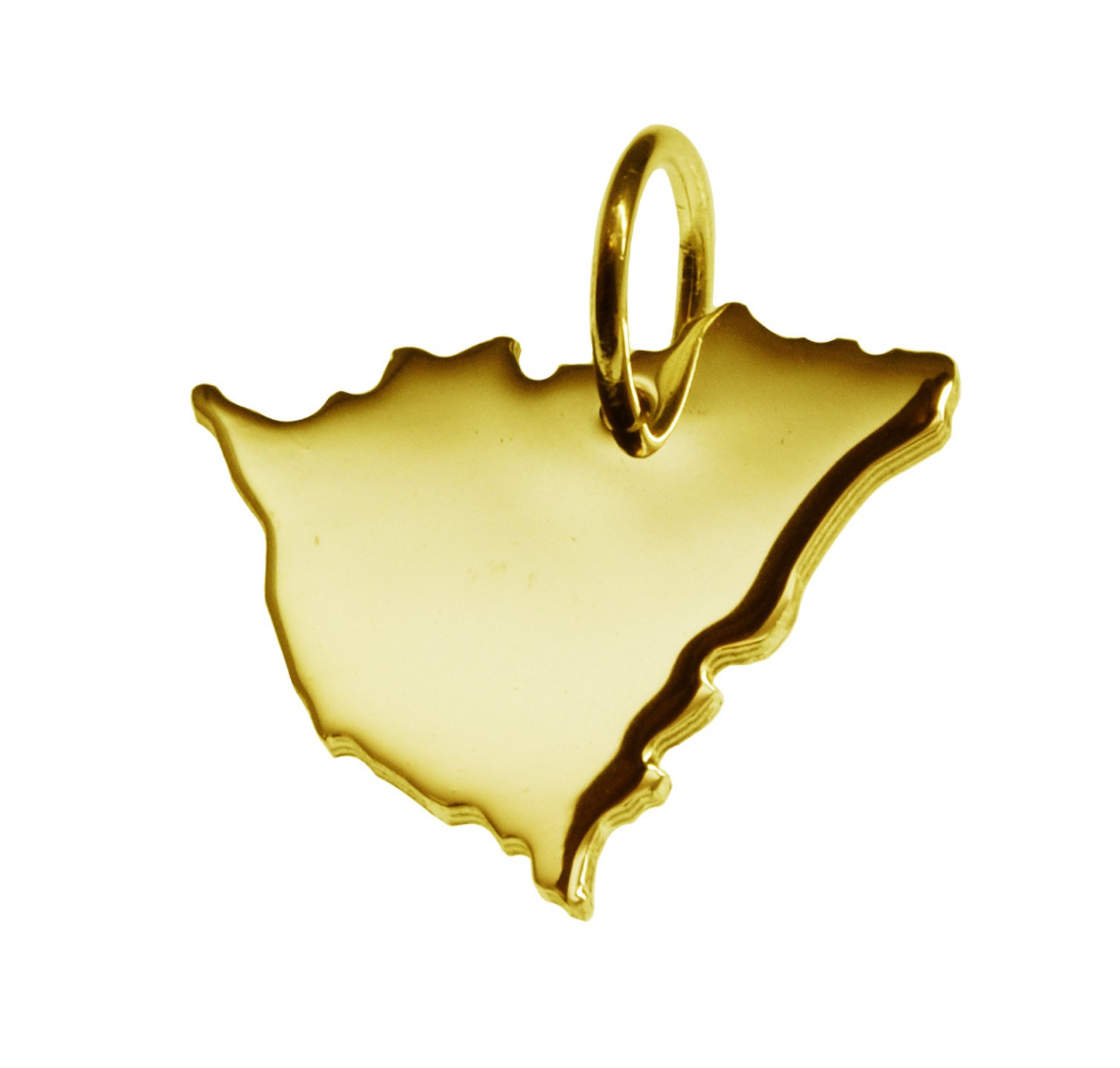 AH-Nicaragua333-Kettenanhaenger-in-der-Form-von-der-Landkarte-Nicaragua-in-massiv-333-Gelbgold-3797