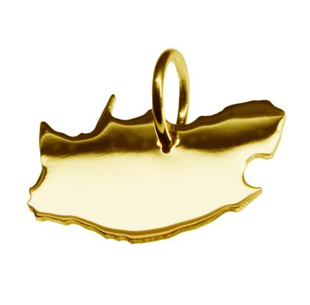 AH-Suedafrika333-Kettenanhaenger-in-der-Form-von-der-Landkarte-Suedafrika-in-massiv-333-Gelbgold-3777