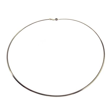 NEW-421-Halsreif-Omega-0-8mm-40cm-750-Weissgold-Kette-Omega-750-Weissgold-40cm-Halsreif-4297-1